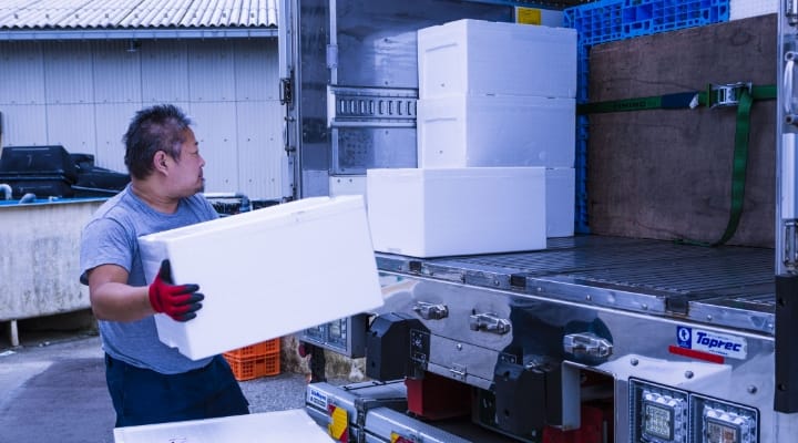 低温チルド配送で鮮度を保ったままお届け